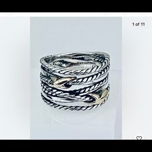 David yurman crossover ring 6.5